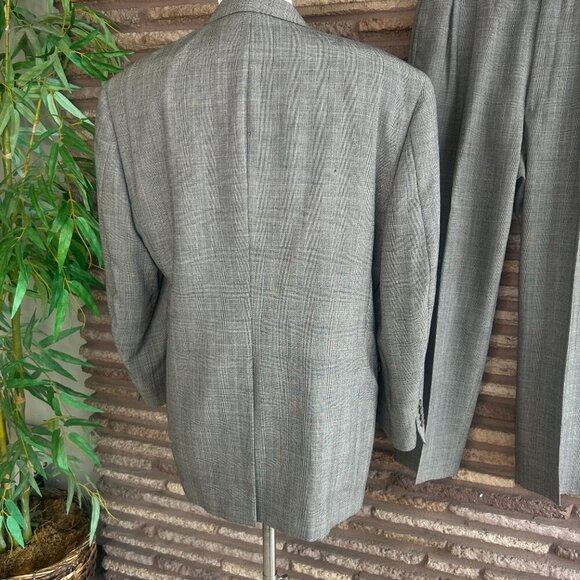Austin Reed Men's Vintage Wool Plaid Union Made Suit 42/36 - Picture 7 of 12